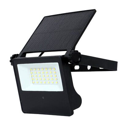 Lampada Faro Led Slim Con Pannello Solare Monocrystalline 10W 1300LM 4000K IP65