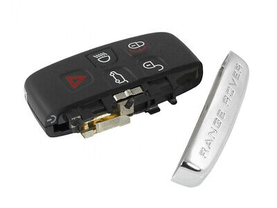 Guscio Chiave Telecomando 5 Tasti Keyless Batteria Su Circuito Senza Lama e