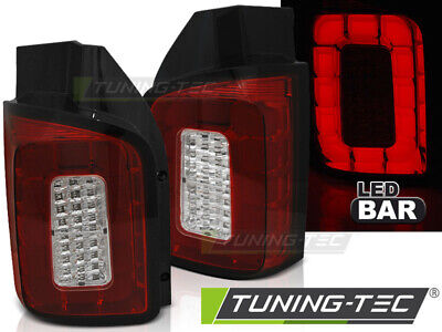 LED BAR TAIL LIGHTS RED WHIE fits T6 15-19 TRANSPORTER