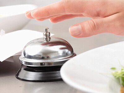 Campanello Da Tavolo Argento Per Cucina Reception Albergo Hotel Ristorante