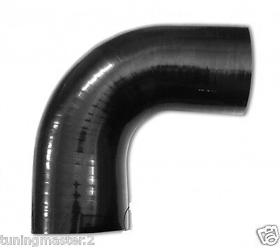Manicotto Giunto Tubo Raccordo Hose CURVA 90° 60mm Silicone Siliconico 4 strati