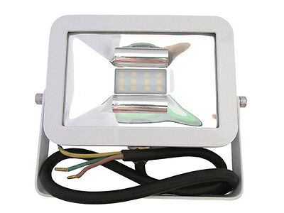 Faro Led Flood Light 10W IP65 Bianco Caldo Super Slim