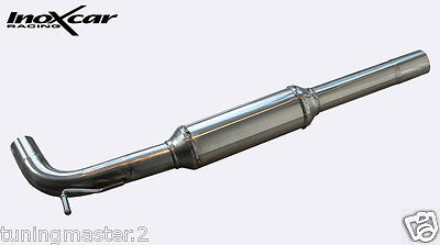 CENTRALE MARMITTA SCARICO SPORTIVO INOXCAR OCTAVIA RS 2.0 TSI 13- 220 CV