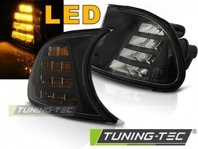 Coppia KIT SET Frecce Anteriori Tuning E46 1999-2001 COUPE'-CABRIO Nero LED