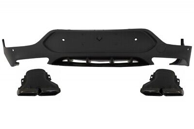 Diffusore posteriore adatto per GLC C253 COUPE (2015-Up) GLC63 Black T