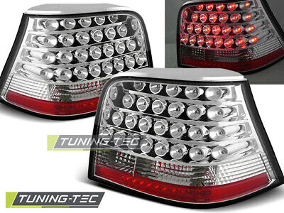 FANALI POSTERIORI A LED CROMATI per GOLF 4 09.97-09.03
