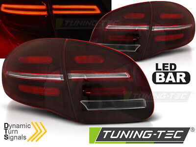 LED BAR TAIL LIGHTS RED WHIE SEQ fits  CAYENNE 10-15