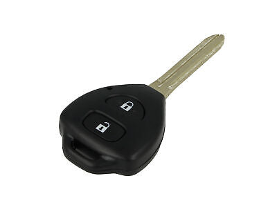 Guscio Chiave Telecomando 2 Tasti con Lama TOY43 Batteria Su Circuito Senza
