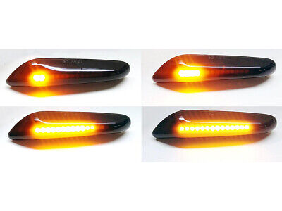 Kit Freccia Laterale a Led Side Marker Dinamica Lente Fume E36 E46 E90 E91 E60
