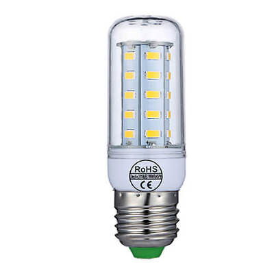 4 PezZi Lampade Led E27 5W Mais Pannocchia 220V 5730 Bianco Freddo Diametro 31mm