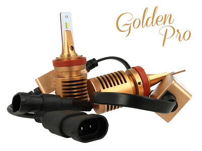 Kit Full Led Canbus Golden Pro H8 H11 H9 25W 12V 4000 lm Super Slim Facile Da