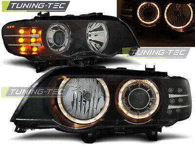 FARI ANGEL EYES INDICATORE LED NERO per X5 E53 09.99-10.03