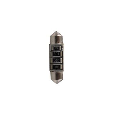 Diodo LED L304 SV8.5 31mm 2xSMD5050 CANBUS blu