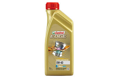 1 litro Olio motore lubrificante sintetico Castrol EDGE 0W40 1L Q3 titanium
