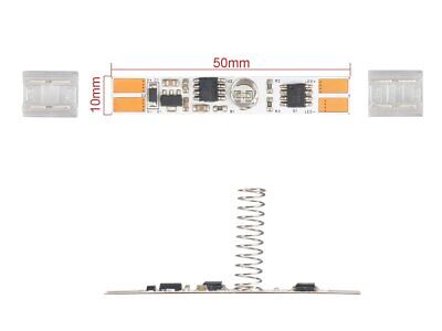 Interruttore Led Dimmer Touch Senza Saldatura Flessibile Larghezza 10mm 12V 24V