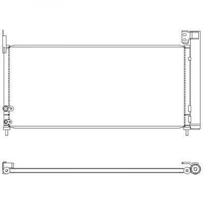 Condensatore clima AURIS 10/2012- 1.8 Hybrid 8845002430