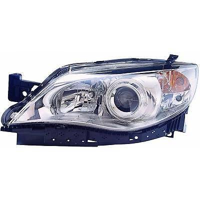 Faro fanale anteriore Destro IMPREZA 08-10 H7+HB3 per reg elettrica croma