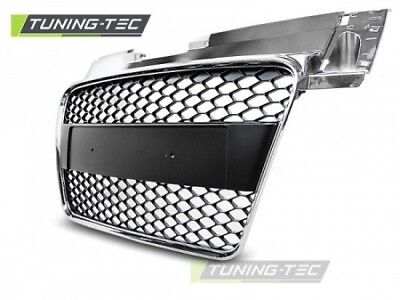 Griglia Calandra Frontale Anteriore Tuning TT 8J 2006-2014 Cromato RS-STYLE