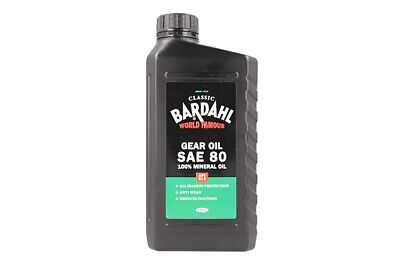 BARDAHL Classic Gear Oil SAE 80 API GL2 Olio Ingranaggi Monogrado 100% Minerale