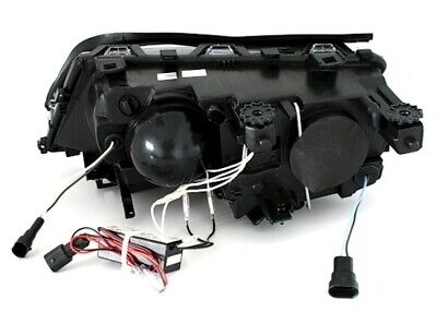 Coppia Fari Fanali Anteriori CCFL Angel Eyes serie 3 e46r E46 Limousine