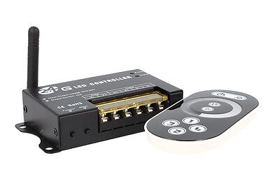 Led Dimmer Mono Colore Centralina 24G Controller Telecomando RF Wireless 12V 24V
