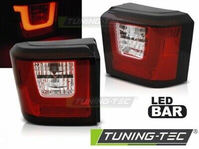 Faro Fanale Led Tuning T4 90-03.03 ROSSO BIANCO LED BAR