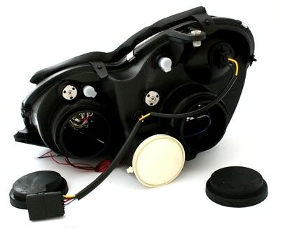 Coppia Fari Fanali Anteriori TUNING C W203 2000-2007 cromati