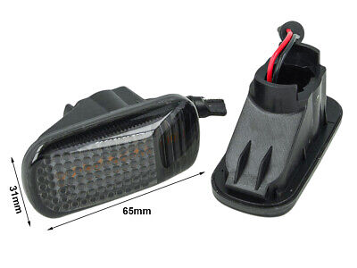 Kit Freccia Laterale a Led Side Marker Lente Fume Luce Arancione Dinamica Per C