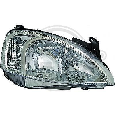 Faro fanale anteriore Destro CORSA 04-06 TYC per regolazione elettrica