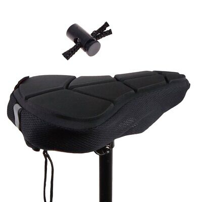 Coprisella 27x17cm per Bici, Coprisedile Morbido e Largo Bicicletta, Cuscinetto