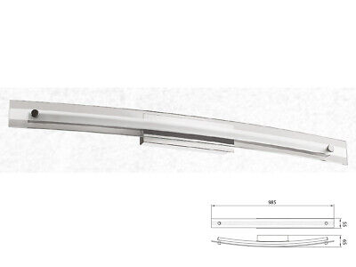 Applique Lampada Led Da Parete o Soffitto Moderna Designer Bend 18W Con Vetro