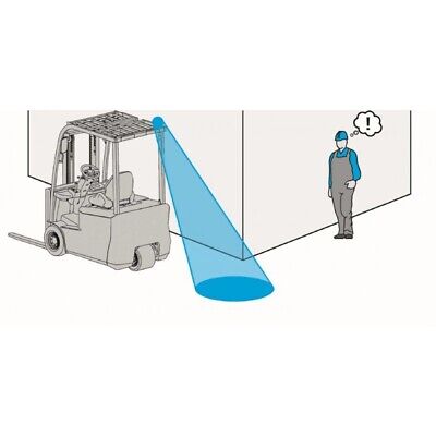 Lampada di sicurezza BLUE SPOT per carrelli elevatori 9-80V