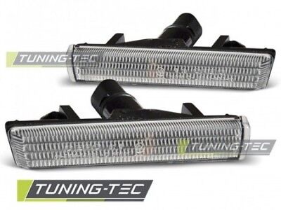 Coppia Set Frecce Gemme Laterali Tuning E38 1994 > 2001 Bianco