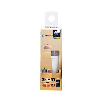 Lampadina LED Smart E14 C37 WiFi 6.5W RGB +2700K-6500K <ul><li>Controllo da