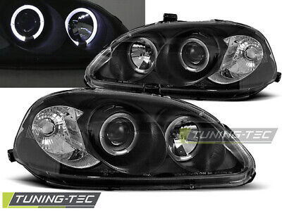 CIVIC 03.99-02.01 ANGEL EYES BLACK