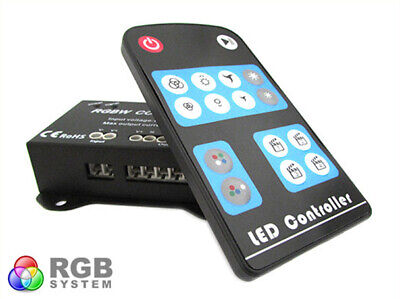 Centralina RGBW 4 Canali Controller RGB+W RGB Wireless Per Luci Striscia Bobina