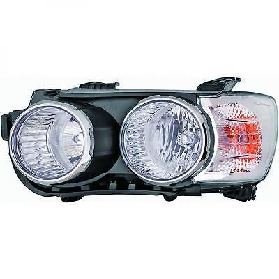 Faro fanale anteriore Destro AVEO, 11->> nero cromatoH7+H7 per reg. el. (motorin