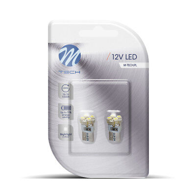 Lampada Led Blister 2x LED L069 W5W 4xSMD3528 bianco