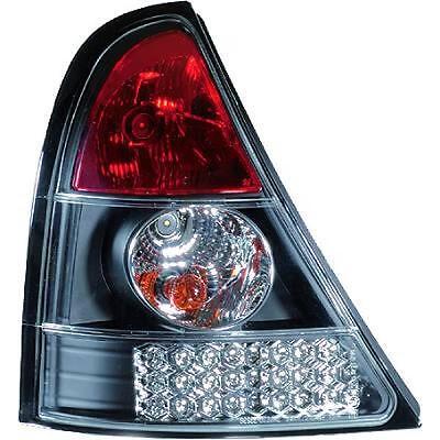 Coppia fari fanali posteriori TUNING CLIO, 01-05 LED neri