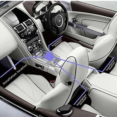 Kit Striscia Barra Led RGB 4X18cm 12V Telecomando IR Sensore Voce Musica