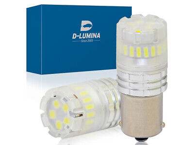Lampada Led 1156 BA15S P21W Canbus Bianco 12V No Polarita IP67 Illuminazione
