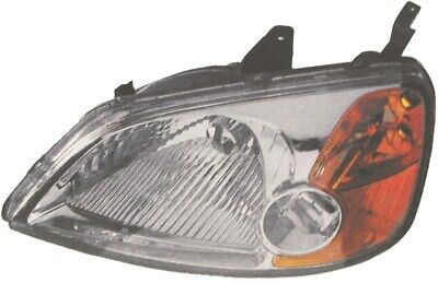 Faro fanale anteriore destro CIVIC 01-03 H4 DEPO per reg elettrica 5 porte