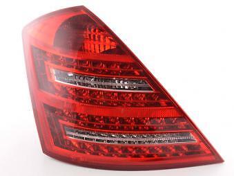 Coppia Fari Fanali Posteriori Tuning LED classe S (221) 05-09 rosso/ch