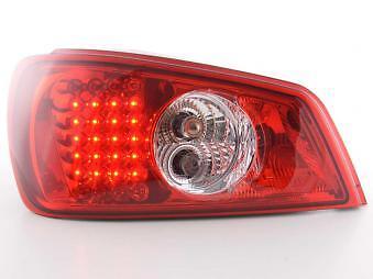 Coppia Fari Fanali Posteriori Tuning LED 306 3/5 porte 97-00, rosso