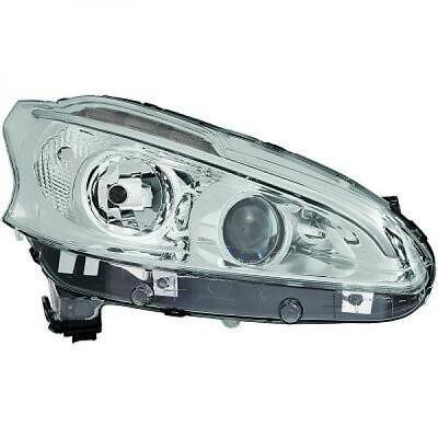 Faro fanale anteriore destro 208 12-05.15 con luce diurna DEPO H1+H7 pe