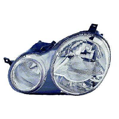 Faro fanale anteriore Sinistro POLO 9N 01-05 DEPO H7+H1 con motorino reg elet