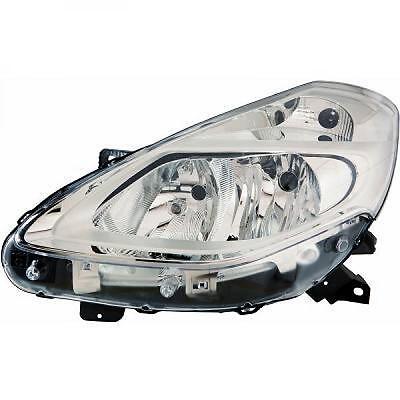 Faro fanale anteriore Destro CLIO 09- TYC H7+H7 cromato con motorino