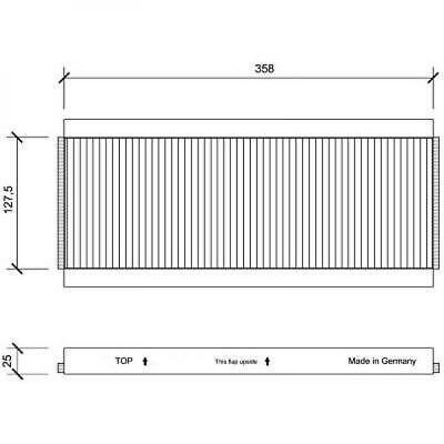 Filtro abitacolo antipolline TRANSIT