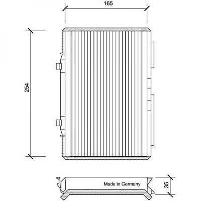 Filtro abitacolo antipolline PASSAT 357819638