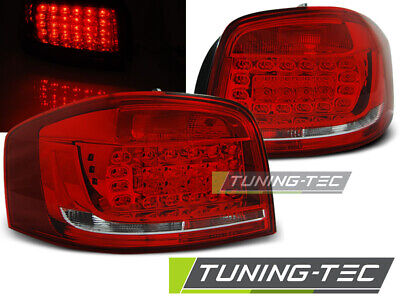 FANALI POSTERIORI A LED ROSSO BIANCO per A3 08-12